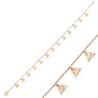 Triangle Charms Anklet - amoriumjewelry