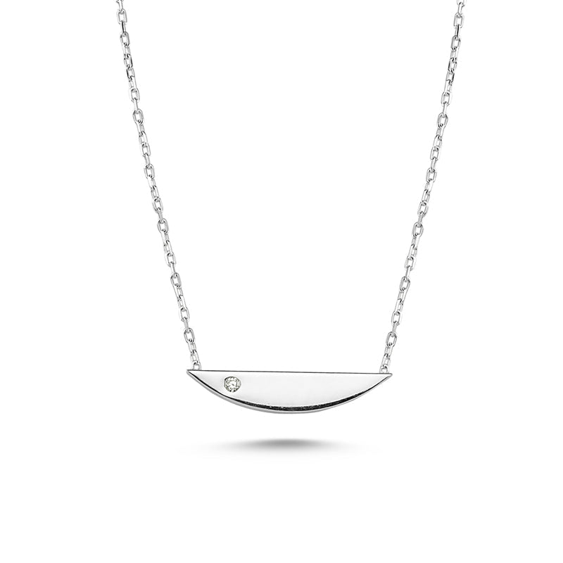 Curved Bar Necklaces: The Minimalist Pendant Explained - Amorium Jewelry