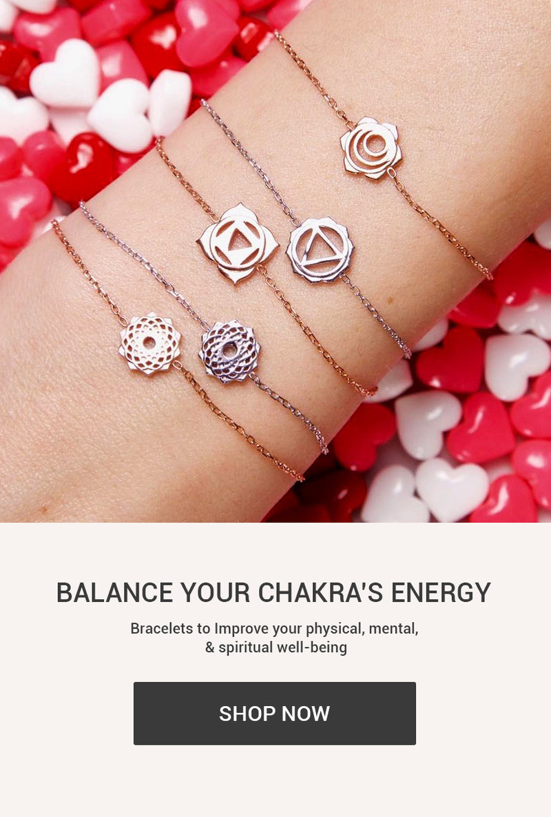 Amorium Chakra Bracelets Collection - Balance Your Energy with Sterling Silver Chakra Jewelry
