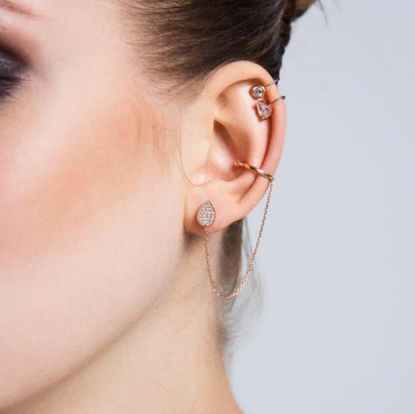 Amrorium Jewelry Online Store | Sterling Silver Ear Cuff Earrings Collection