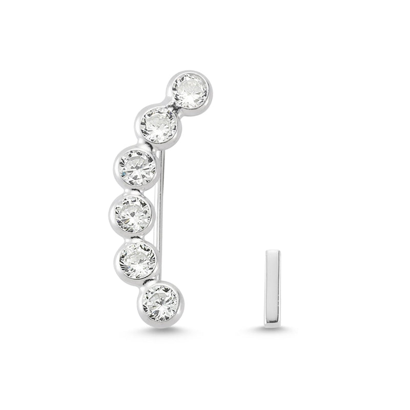 Alexa Set in Silver - amoriumjewelry