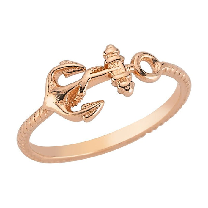 Anchor Midi Ring - amoriumjewelry