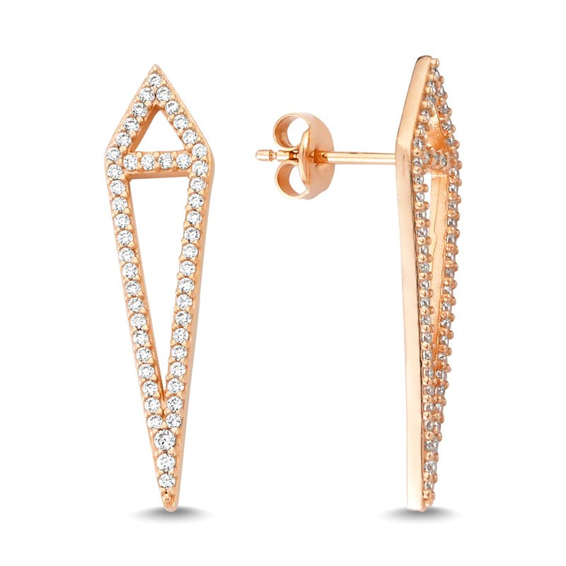 Aria Earring in Rose Gold - amoriumjewelry