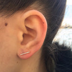 Bar Stud Earrings - amoriumjewelry