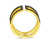 Black Ires Ring - amoriumjewelry