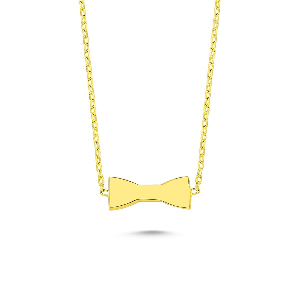Bow Tie Necklace - amoriumjewelry