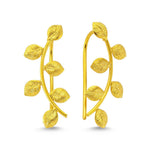 Brass Athena Ear Cuff Earrings - amoriumjewelry