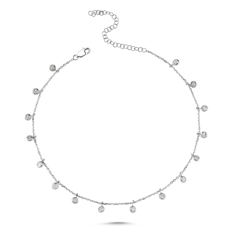 Carina Dangle Choker - amoriumjewelry