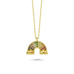 Colorful Rainbow Necklace - amoriumjewelry