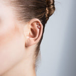 Diamond Bezel Ear Cuff - amoriumjewelry