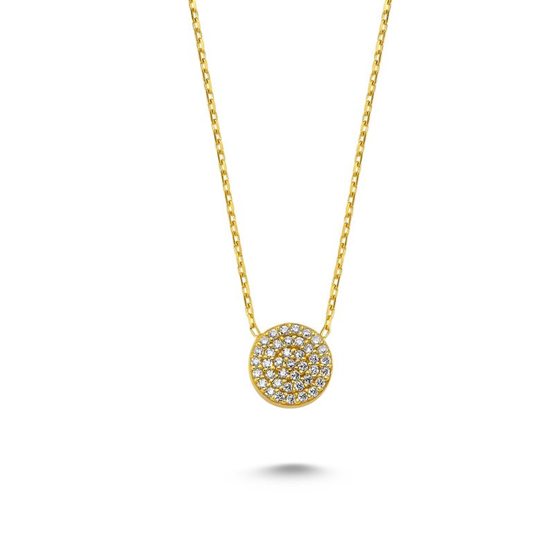 Dot Necklace in Gold - amoriumjewelry