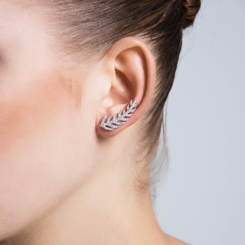 Feather Ear Cuff - amoriumjewelry