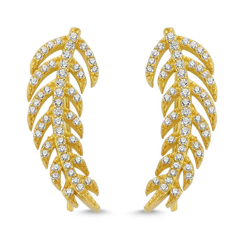Feather Ear Cuffs - amoriumjewelry