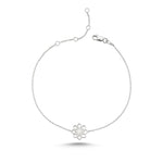 Silver Flower of Life Bracelet - amoriumjewelry