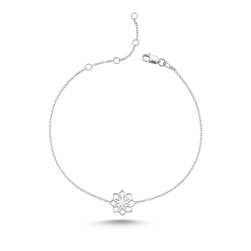 Flower of Life Bracelet in Silver - amoriumjewelry