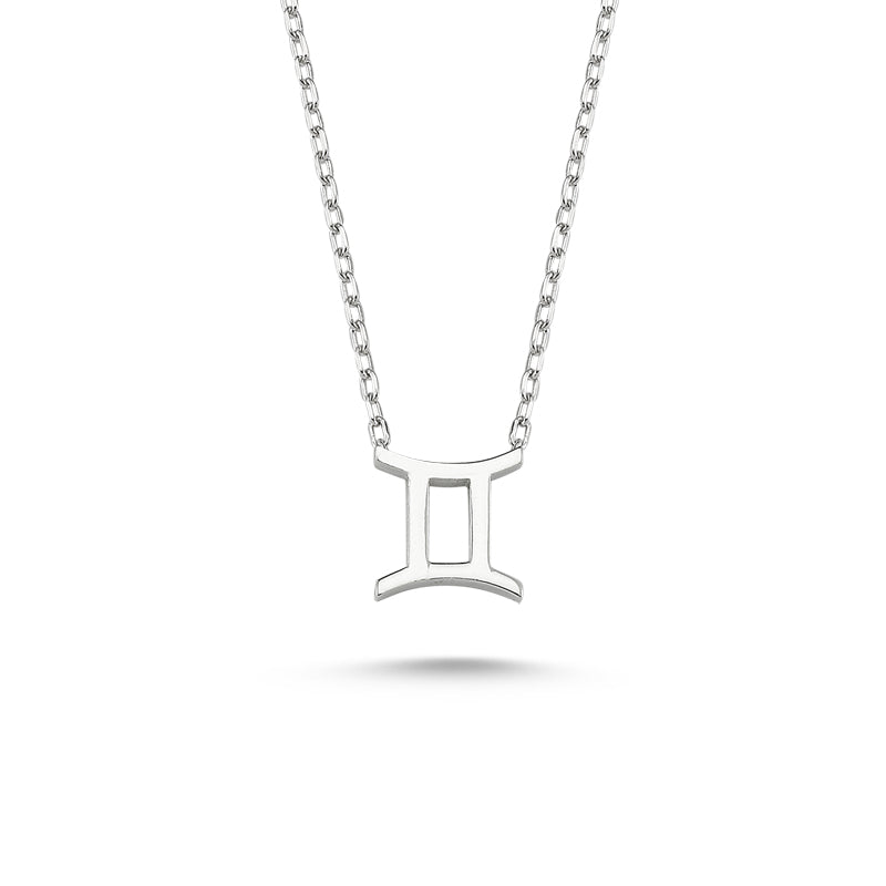 Gemini Zodiac Necklace - amoriumjewelry