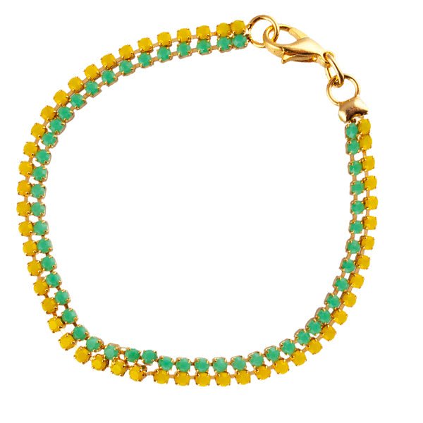 Green Delicate Bracelet - amoriumjewelry