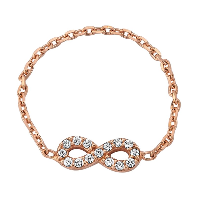 Infinity Full Chain Ring - amoriumjewelry