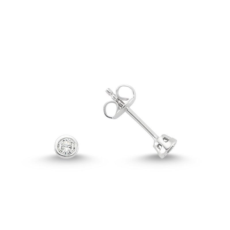 Mini Studs in Silver - amoriumjewelry