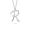 R Initial Necklace - amoriumjewelry