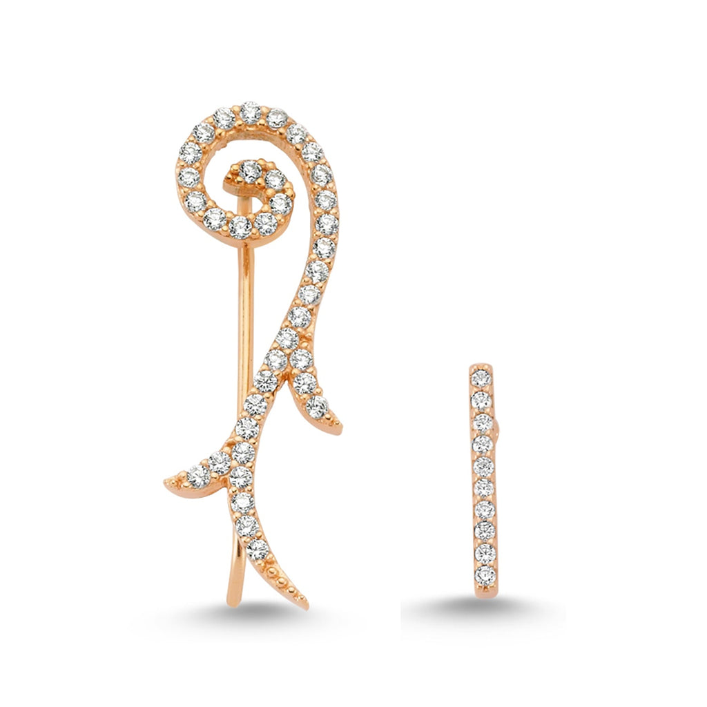 Rene Set in Rose Gold - amoriumjewelry
