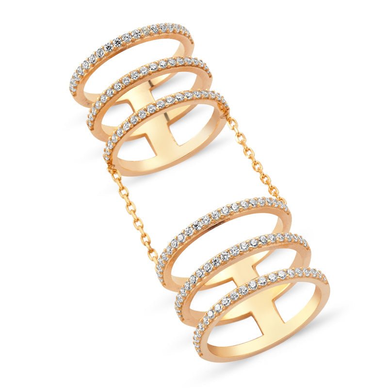 Six Lines Ring - amoriumjewelry