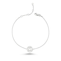 Solar Plexus Chakra Silver Bracelet - amoriumjewelry