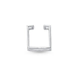 Square Cartilage Ear Cuff - amoriumjewelry