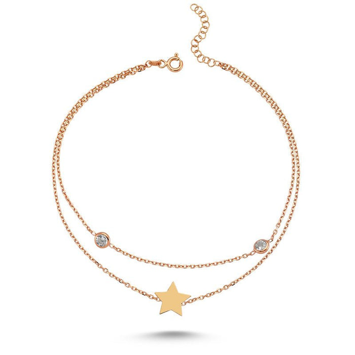 Star Anklet - amoriumjewelry