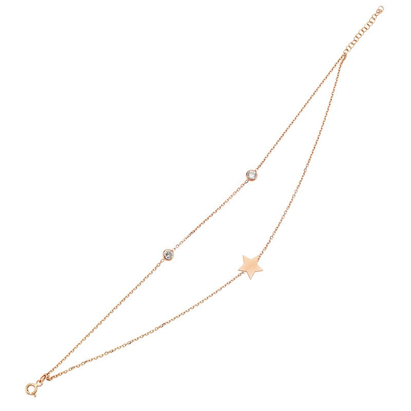 Star Anklet - amoriumjewelry