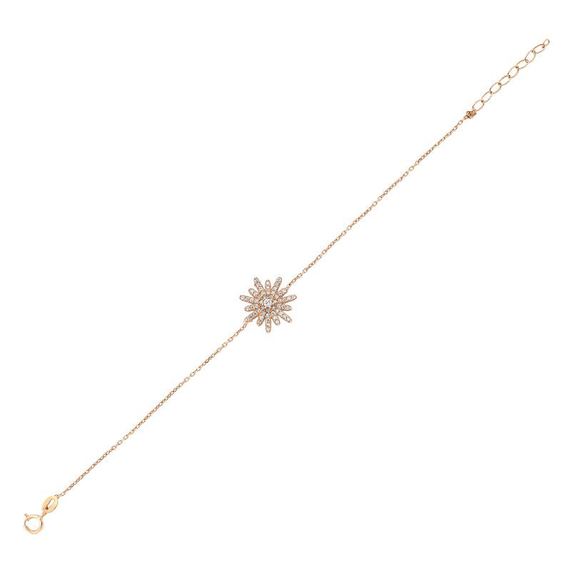 Star Bracelet in Rose Gold - amoriumjewelry