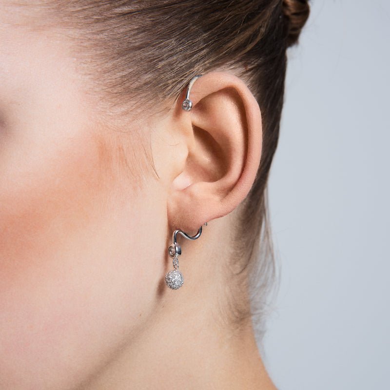 Sterling Silver Zoey Ear Cuff - amoriumjewelry